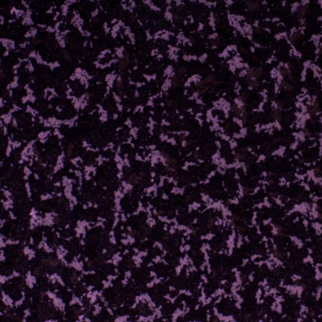 Порошковое покрытие фиолетового цвета с античным эффектом